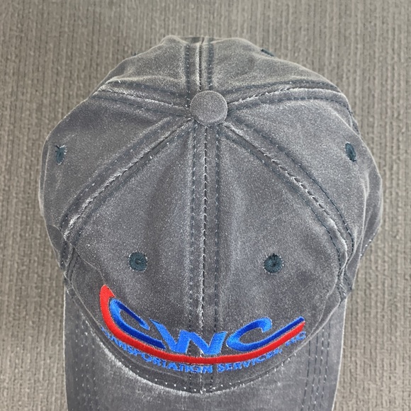 CWC Baseball Hat Mens OSFM Gray Blue Strapback Cap OC Platinum Series - Picture 5 of 14